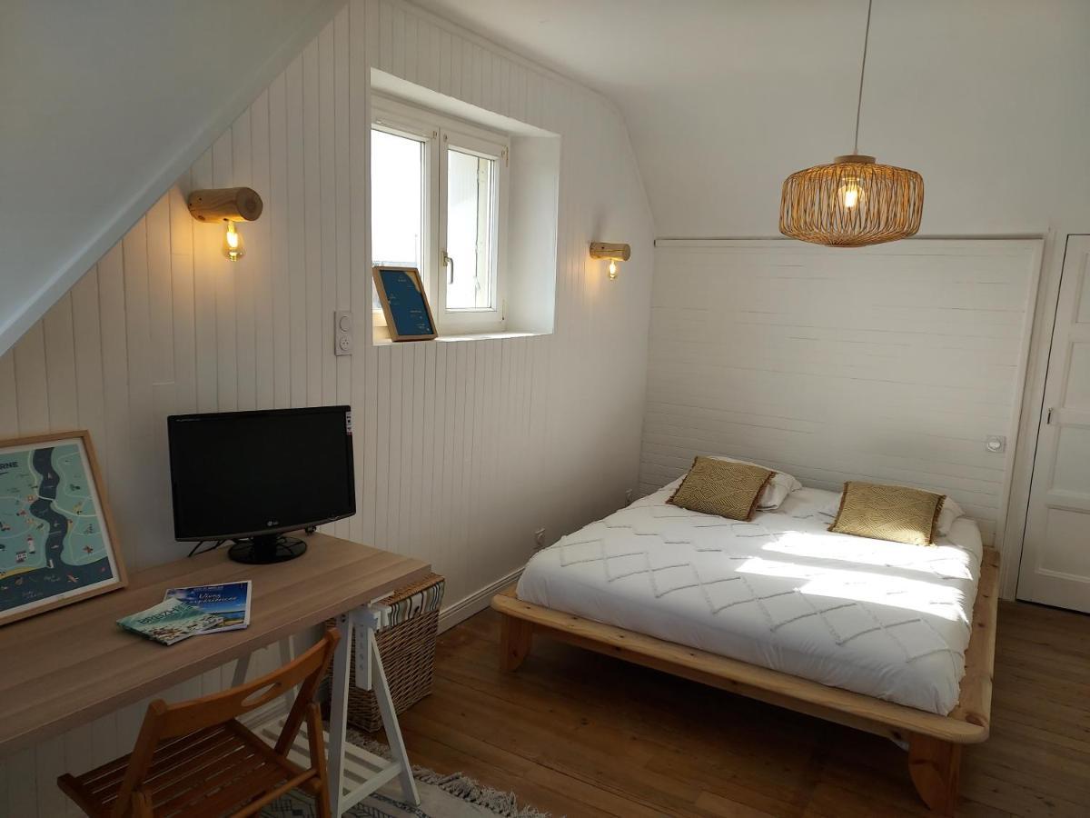 Maison Au Coeur Du Bourg, Plages A Pied 플라우가스누 외부 사진
